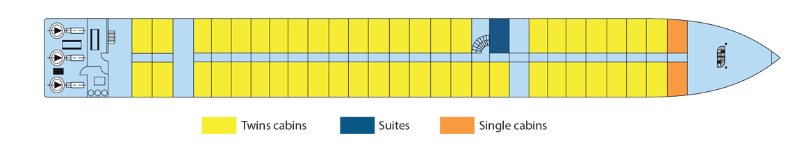 CroisiEurope MS Michelangelo Main Deck.png
